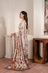 Resham Unstitched Cambric 3 Pcs Printed Suit D739